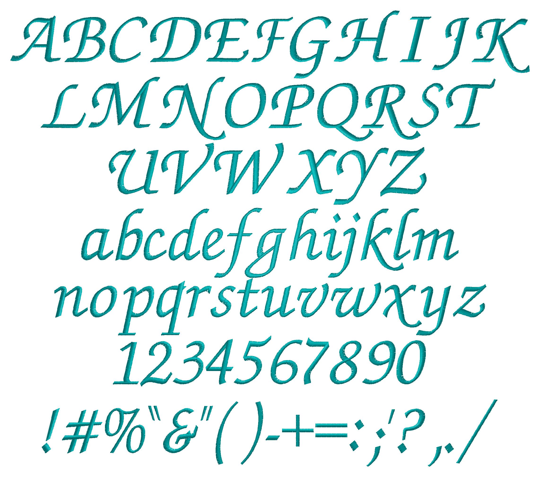 Italic Calligraphy Alphabet Printable Free printable vintage abc